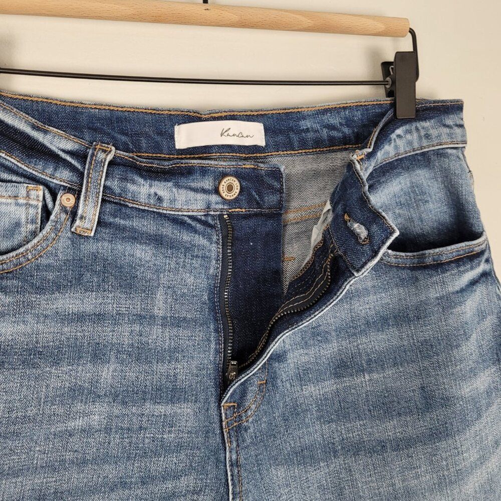 KanCan Tilda High Rise Slim Straight Leg Jeans Blue Size 29 - Picture 8 of 11